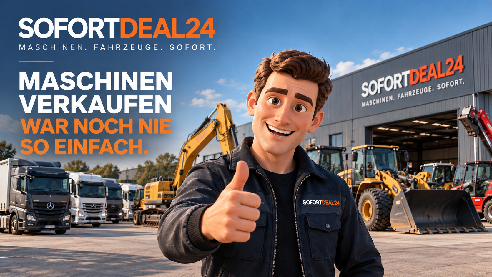 SOFORTDEAL24 – Maschinen und Fahrzeuge einfach verkaufen